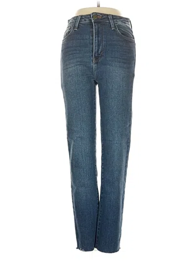 Pre-owned Just Black Jeans In Blue