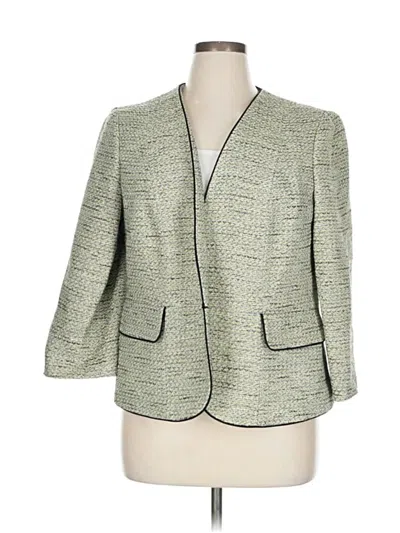 Pre-owned Kasper Blazer Jacket In Green