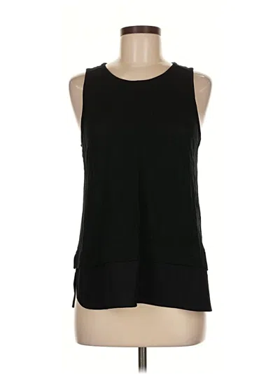 Pre-owned J.crew Factory Store Sleeveless T-shirt In Black