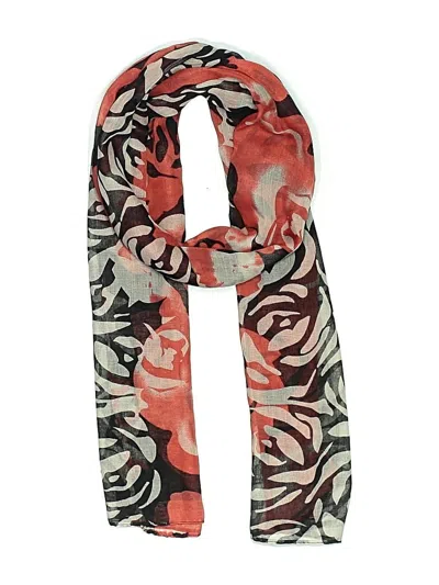 Pre-owned Unbranded Scarf In Red