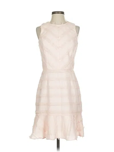 Pre-owned Adelyn Rae Cocktail Dress In White