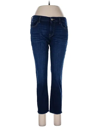 Pre-owned Warp & Weft Jeans In Blue