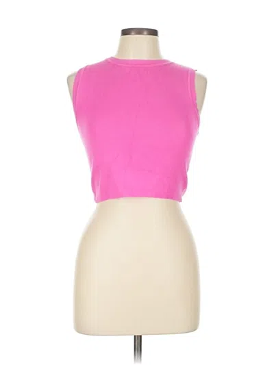 Pre-owned Zara Sweater Vest In Pink