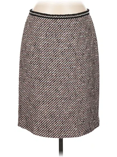 Pre-owned Talbots Formal Skirt In Brown