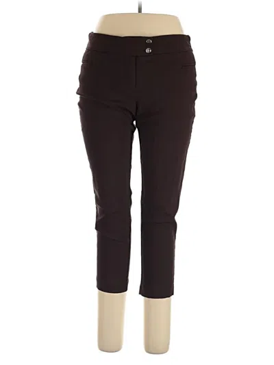 Pre-owned Style & Co Casual Pants In Brown