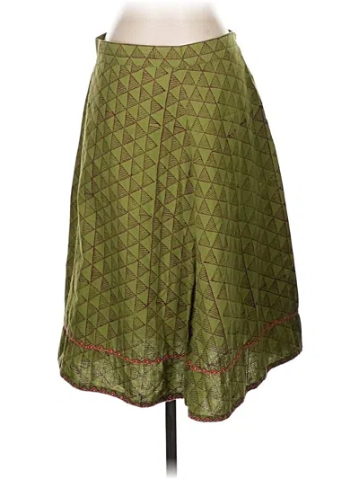 Pre-owned Mata Traders Casual Skirt In Green
