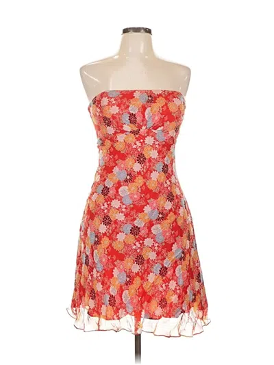 Pre-owned Shoshanna Cocktail Dress In Orange