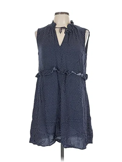 Pre-owned H&m Casual Dress In Blue