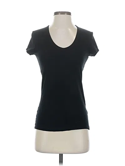 Pre-owned Banana Republic Factory Store Short Sleeve T-shirt In Black