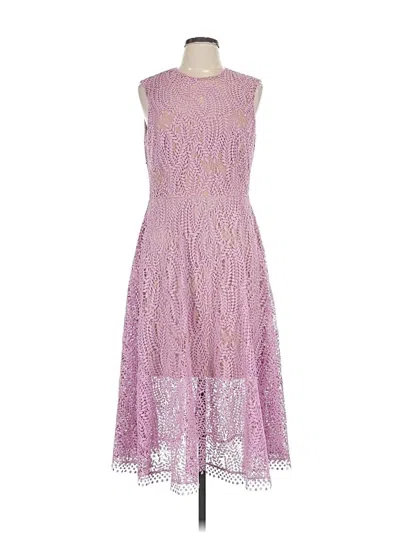 Pre-owned Dress The Population Cocktail Dress In Purple