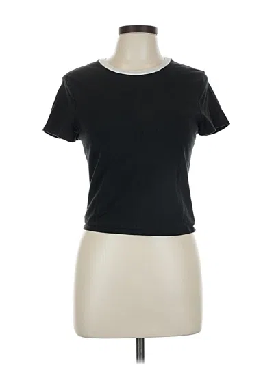 Pre-owned Abercrombie & Fitch Short Sleeve T-shirt In Black