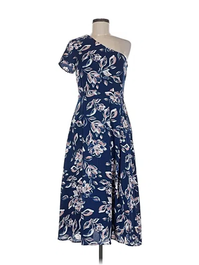 Pre-owned Charles Henry Casual Dress In Blue