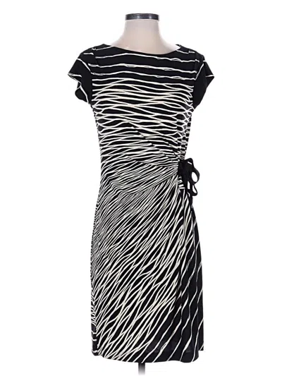 Pre-owned Gabby Skye Casual Dress In Black