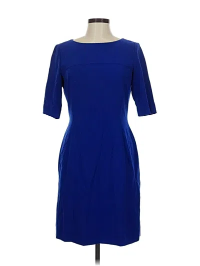Pre-owned Tahari By Asl Cocktail Dress In Blue