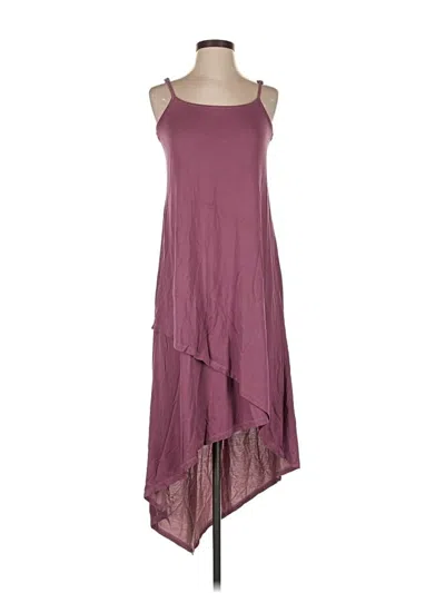 Pre-owned Bcbgmaxazria Casual Dress In Burgundy