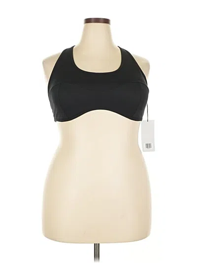 Girlfriend Collective Tank Top Black Halter Neckline Tops In Black