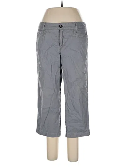 Pre-owned Eddie Bauer Casual Pants In Gray