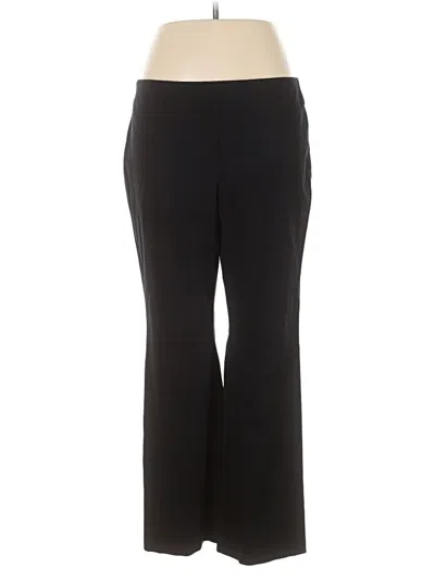 Pre-owned Alfani Dress Pants In Black