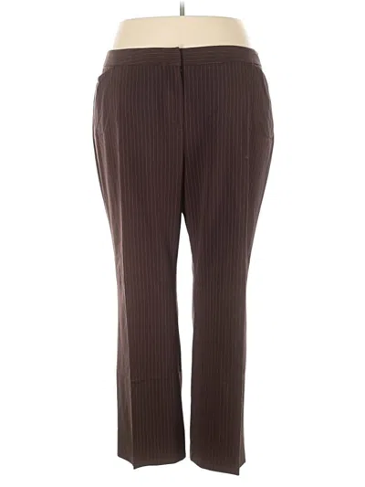 Pre-owned Style & Co Dress Pants In Brown
