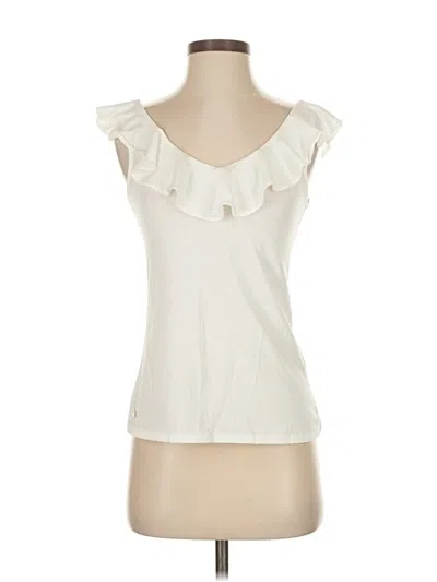Pre-owned Lilly Pulitzer Sleeveless T-shirt In White