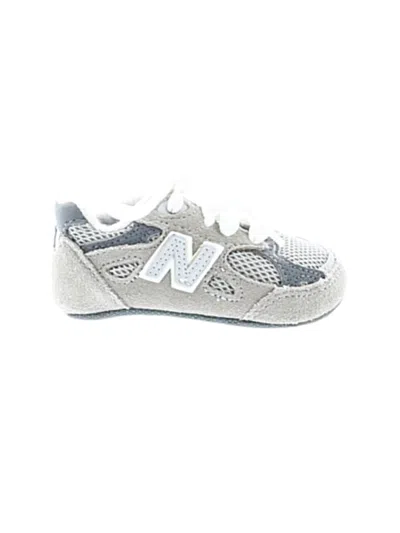 Pre-owned New Balance Kids' Booties In Gray