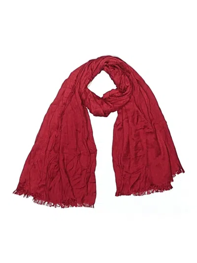 Pre-owned Unbranded Scarf In Red