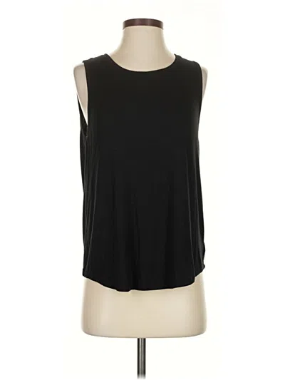 Pre-owned Athleta Sleeveless T-shirt In Black