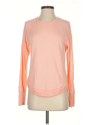Pre-owned Athleta Sweatshirt In Orange