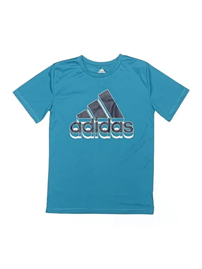 Pre-owned Adidas Originals Kids' Active T-shirt In Blue