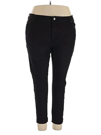 Pre-owned Universal Standard Jeggings In Black