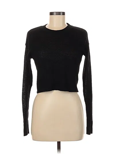 Pre-owned Abound Cardigan Sweater In Black