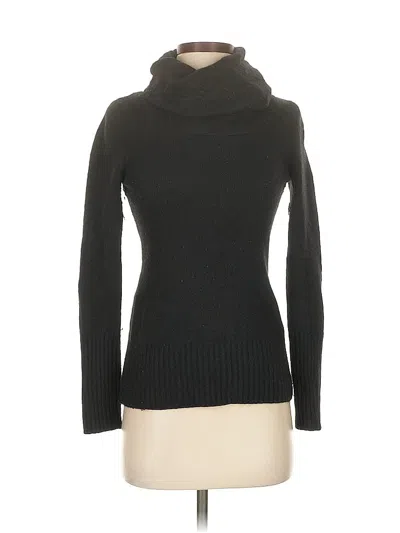 Pre-owned Banana Republic Turtleneck Sweater In Black
