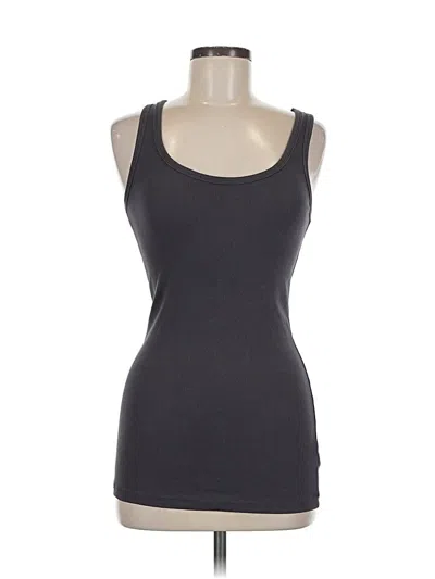 Pre-owned Gap Tank Top Gray Strapless Neckline Tops