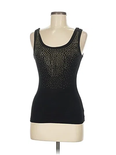 Pre-owned Isabella Rodriguez Tank Top Black Strapless Neckline Tops