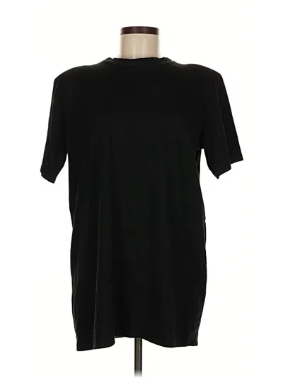 Pre-owned Nasty Gal Inc. Short Sleeve T-shirt In Black