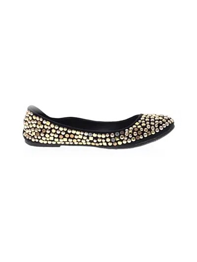 Pre-owned Candies Candie's Flats In Gold