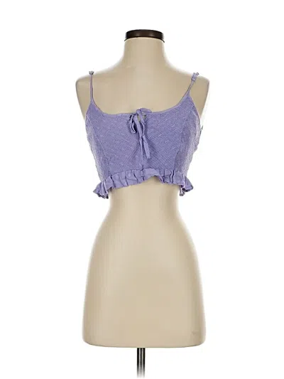 Pre-owned Urban Outfitters Sleeveless Top Purple Sweetheart Neckline Tops