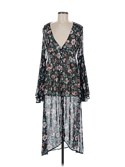 Pre-owned Forever 21 Casual Dress In Black