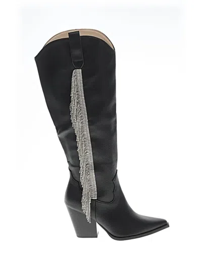 Pre-owned Oasis Society Boots In Black