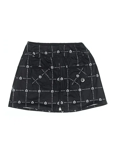 Pre-owned Foray Golf Active Skort In Black