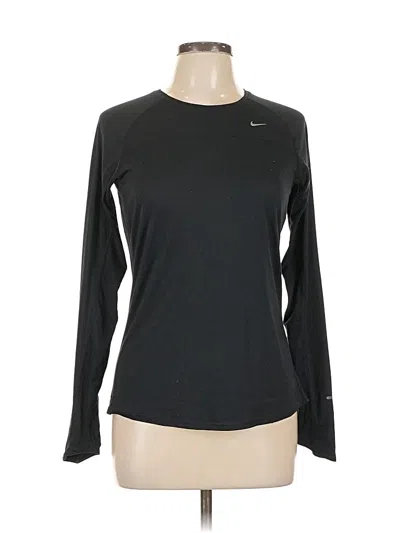 Pre-owned Nike Long Sleeve T-shirt In Black