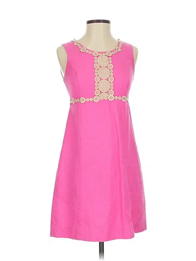 Pre-owned Lilly Pulitzer Casual Dress In Pink