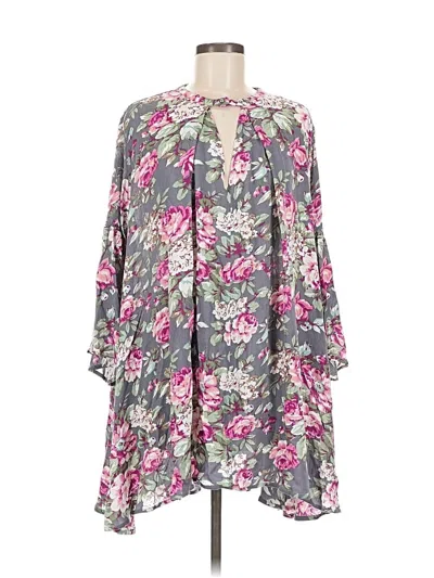 Pre-owned Umgee Casual Dress In Gray