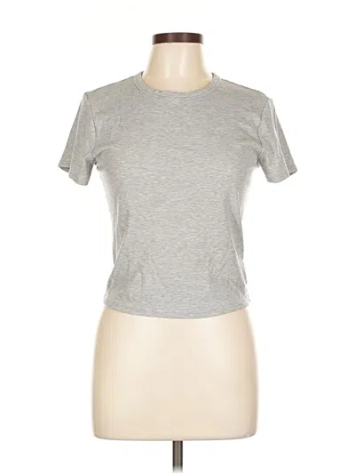 Pre-owned Athleta Short Sleeve T-shirt In Gray