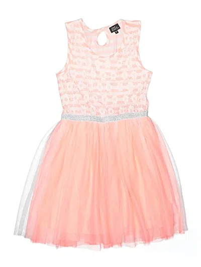 Pre-owned Lilt Kids' Dress In Pink