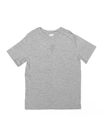 Pre-owned Hanna Andersson Kids' Short Sleeve T-shirt In Gray