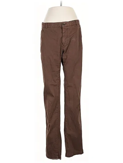 Pre-owned Tiger Of Sweden Khaki Pant In Brown