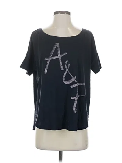 Pre-owned Abercrombie & Fitch Active T-shirt In Black