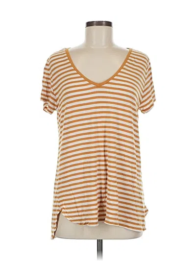 Pre-owned Cotton On Short Sleeve T-shirt In Brown