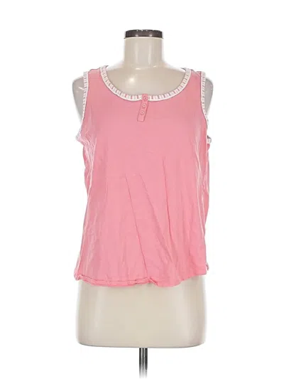 Pre-owned Carole Hochman Sleeveless T-shirt In Pink